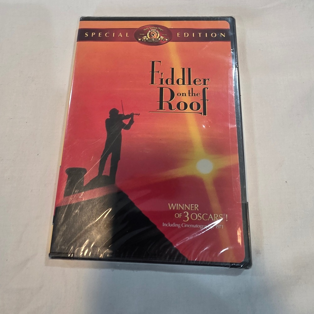 MGM Fiddler on the Roof DVD Special Edition New Sealed Musical Drama 1971 Film